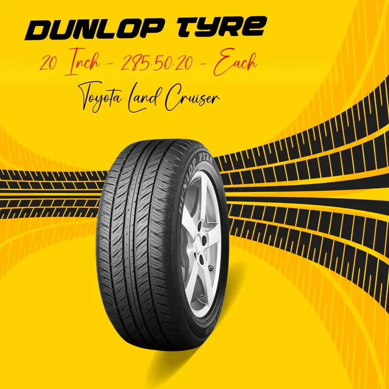 Dunlop 20-Inch Off-Road Tyre – Single Unit For Toyota Land Cruiser 1