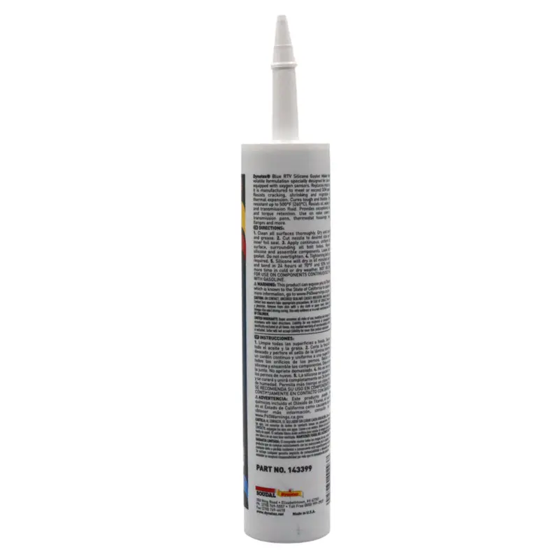 Dynatex Blue Rtv Silicone Gasket Maker – 10.1 Oz Oxygen-Sensor-Safe Formula, Oem-Compliant, Resists Gear Oil, Water & Coolant (12-Pack, Made In Usa) 2