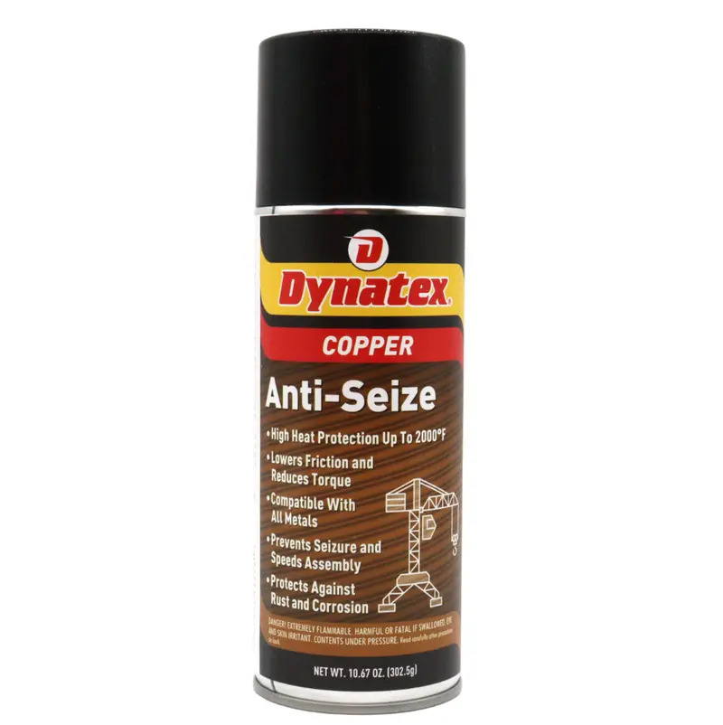 Dynatex Copper Anti-Seize Aerosol (10.67 Oz) – Industrial-Grade Thread Protection – Single Can 1