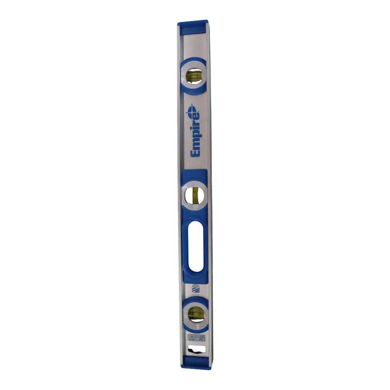 Empire 24-Inch I-Beam Level – Precision 3-Vial Aluminum Level With High-Contrast Acrylic Mono Vials, Top-Read Window, Shock-Absorbing End Caps 1