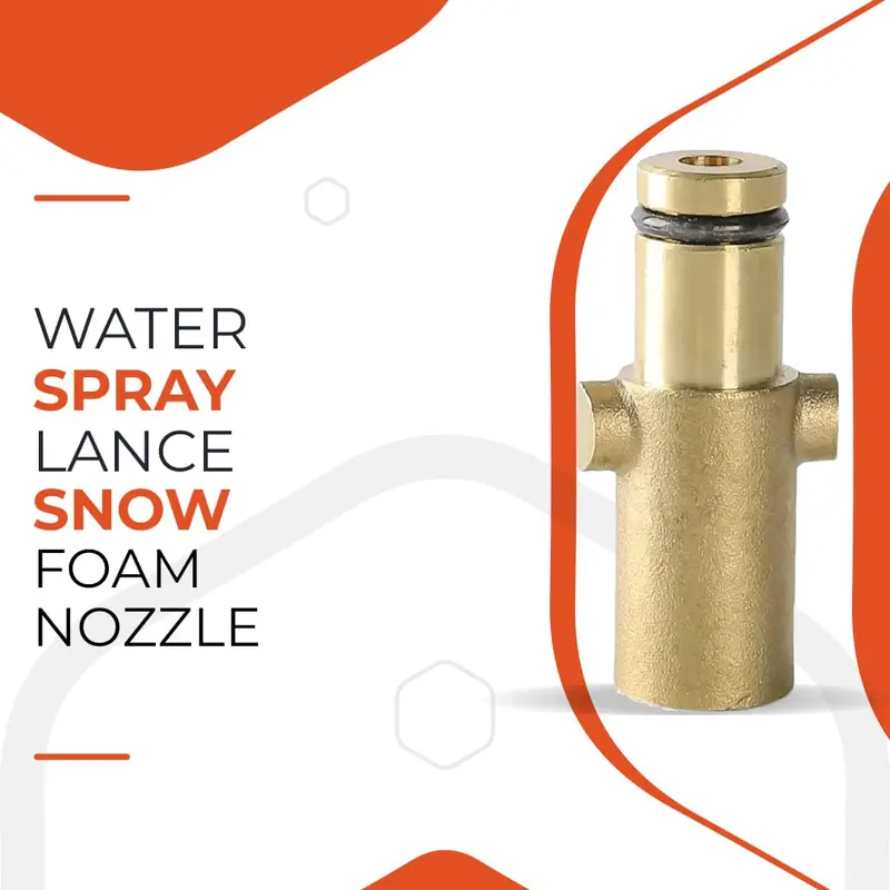 Foam Lance Water Spray Nozzle – Adjustable Snow Foam Injector For Car Wash 1