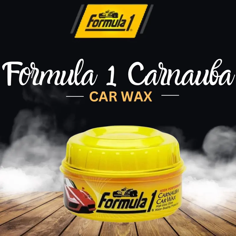 Formula 1 Carnauba Solid Car Wax – 340 G High-Gloss Body Polish 1