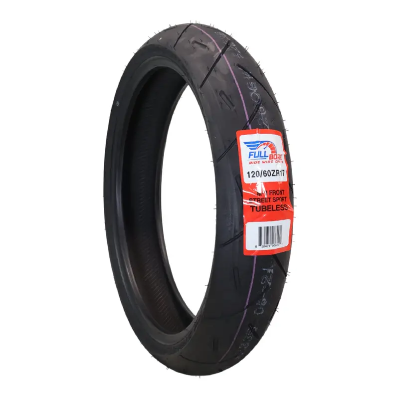 Full Bore M1 120/60Zr17 Front Motorcycle Tire – Responsive Radial For Urban & Sport Riding 1