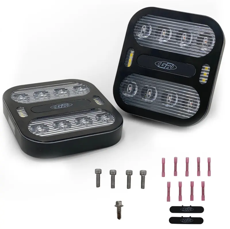 Gen-Right Gr-Led-Tail Matrix Led Tail Light Kit – Dot-Approved 5-Function Lights For Jeep Cj/Yj/Tj/Lj – Super Bright, Ip69K Waterproof 1
