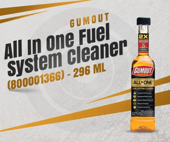 Gumout All-In-One Fuel System Cleaner (800001366) – 296 Ml Carbon & Deposit Remover 1