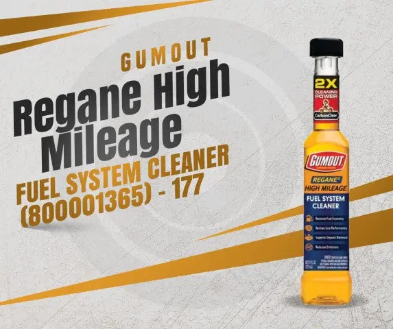 Gumout Regane High-Mileage Fuel System Cleaner (800001365) – 177 Ml 1