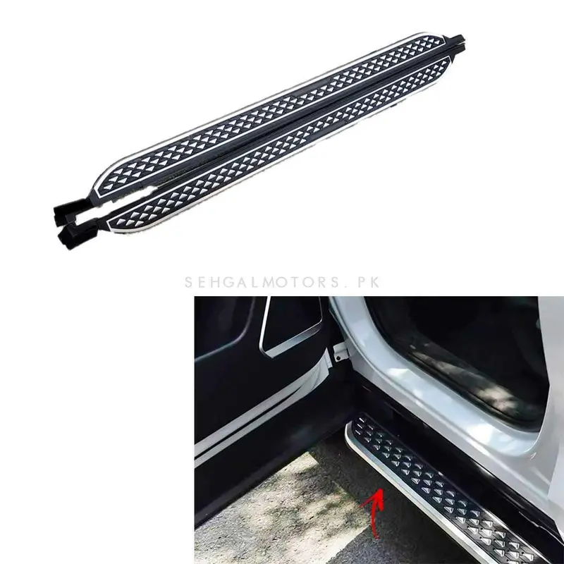Haval H6 V2 Side Step Foot Rests — Dual-Tone Black & White Finish (2021–2024) 1