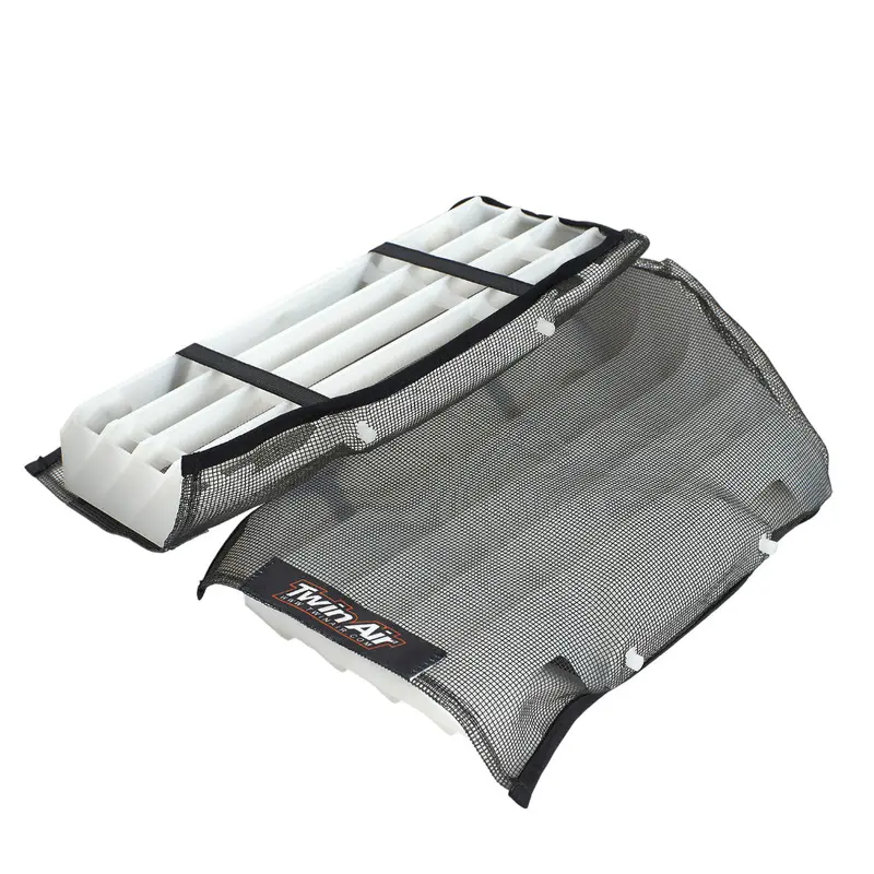 Heavy-Duty Twin Air Radiator Cover For Ktm & Husqvarna Mx Bikes – Mud-Resistant Nylon-Encased Glass Fiber Mesh 1