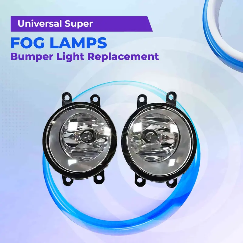 High-Intensity Fog Light Kit – Waterproof Smd Led Bumper Mount Replacement 1
