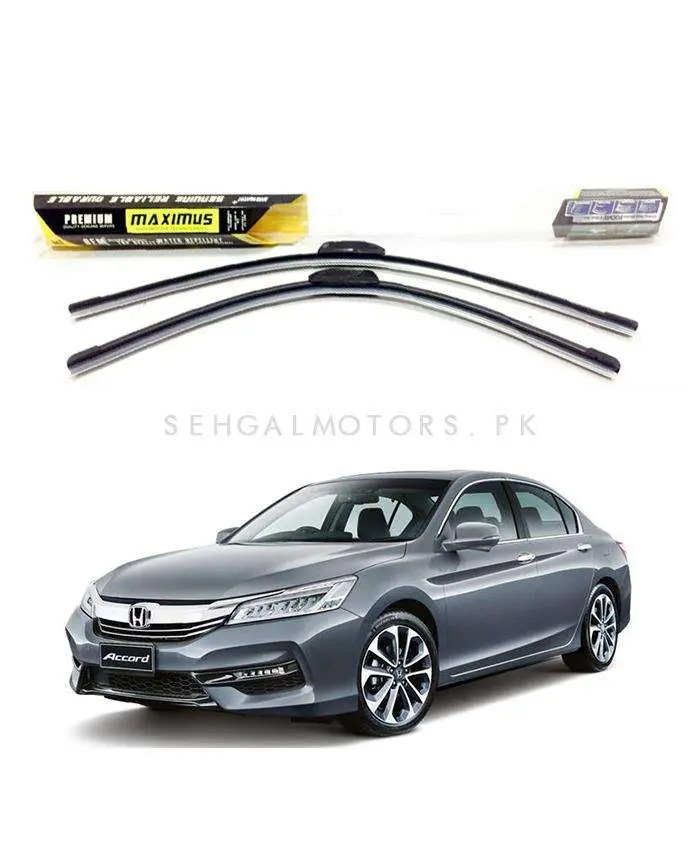 Honda Accord Maximus Silicone Wiper Blades (2008–2012) – Precision Fit, All-Weather 1