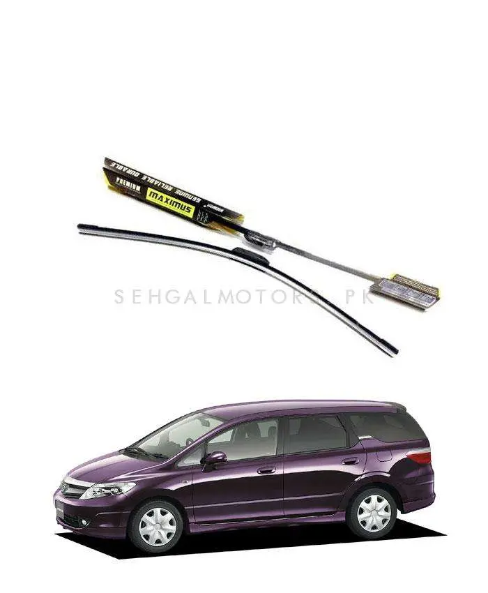 Honda Airwave Maximus Silicone Wiper Blades (2005–2008) – Quiet & Smear-Free 1