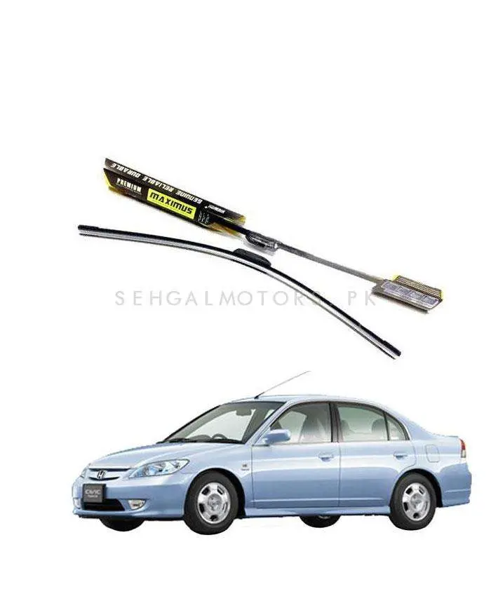 Honda Civic Hybrid Maximus Silicone Wiper Blades (2002–2006) – High-Performance 1