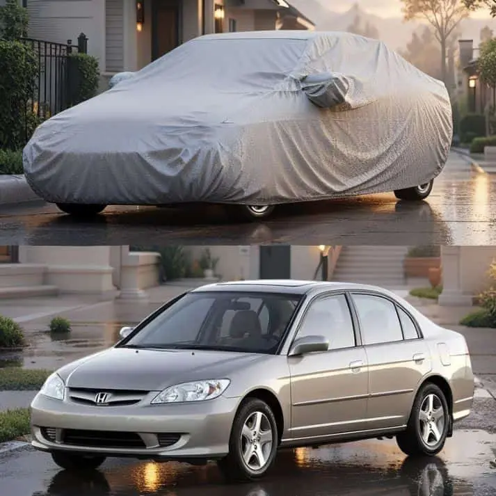 Honda Civic Maximus Non-Woven Car Top Cover (2004–2006) – Scratch- And Water-Resistant, No Straps 1