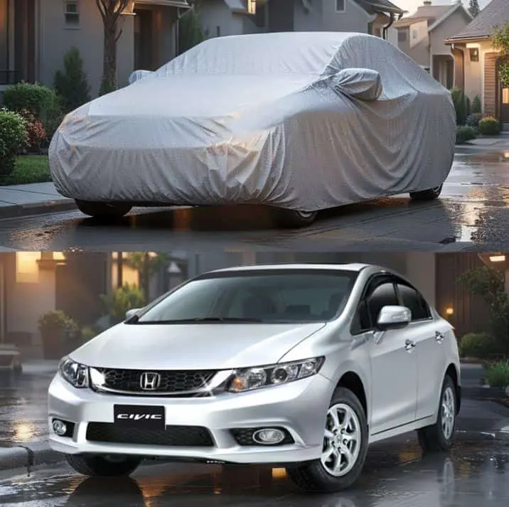 Honda Civic Maximus Non-Woven Car Top Cover (2012–2016) – Durable, Waterproof, Strapless Design 1