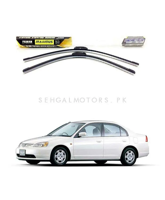 Honda Civic Maximus Premium Silicone Wiper Blades (2001–2004) 1