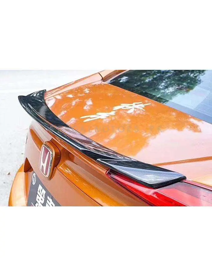 Honda Civic Rear Spoiler – Chrome-Style Lip Spoiler For 2016–2021 Models 1