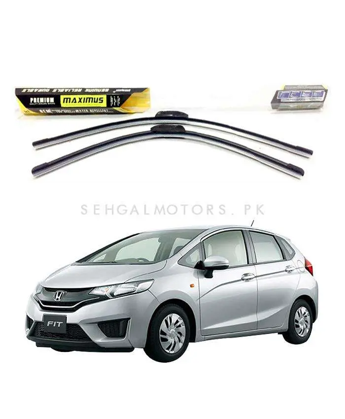 Honda Fit Maximus Premium Silicone Wiper Blades (2013–2017) 1