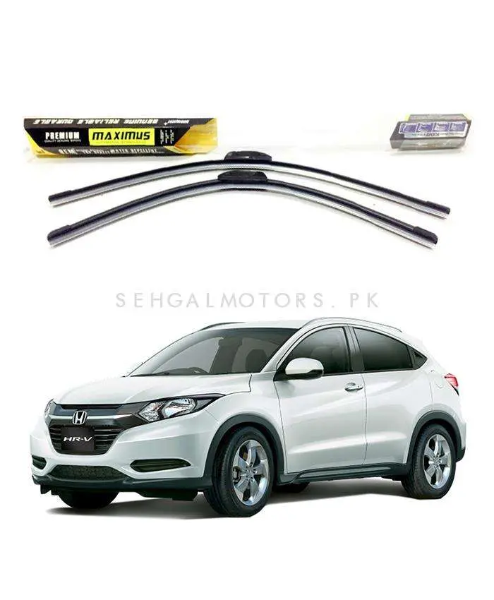 Honda Hr-V (2022–2025) Maximus Premium Silicone Wiper Blades – Aerodynamic, Smear-Free Clear Vision 1