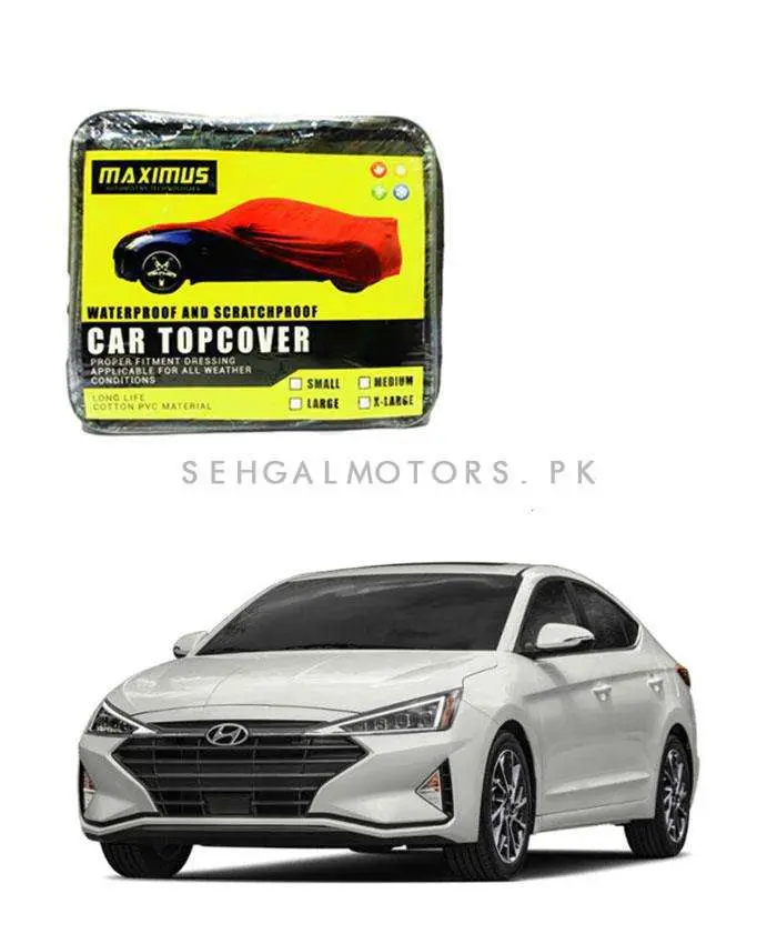 Hyundai Elantra (2021–2024) Maximus Non-Woven Car Cover – Uv-Resistant, Scratchproof, Secure Coverage 1