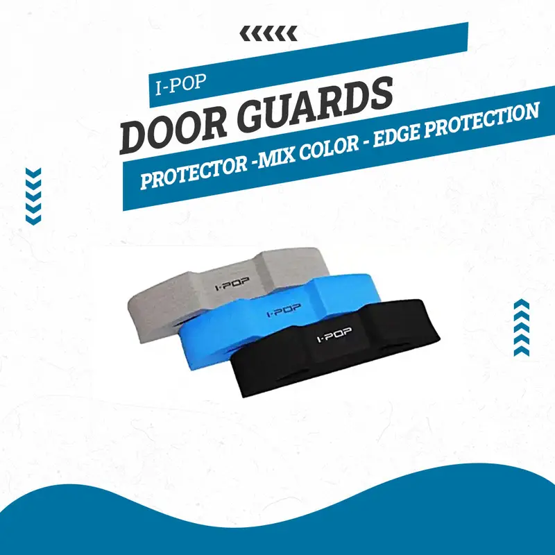 I-Pop Adjustable Edge Protection Door Guard Strip – Multi-Color Anti-Scratch Buffer 1