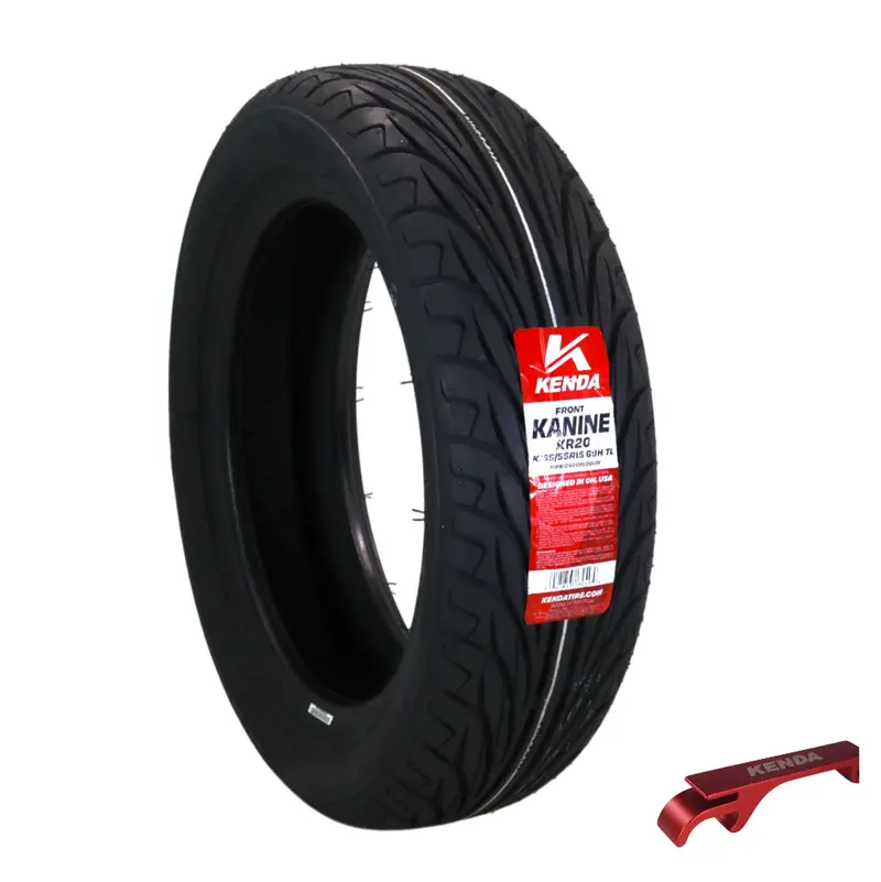 Kenda Kanine Kr20 Front Tire – 165/55R-15 For Trikes, Optimized For Low-Noise Operation, Precise Steering, And All-Condition Traction 1