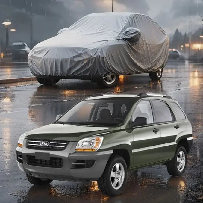 Kia Sportage (1993–2004) Maximus Non-Woven Car Top Cover – Lightweight, Scratch-Resistant Shield 1