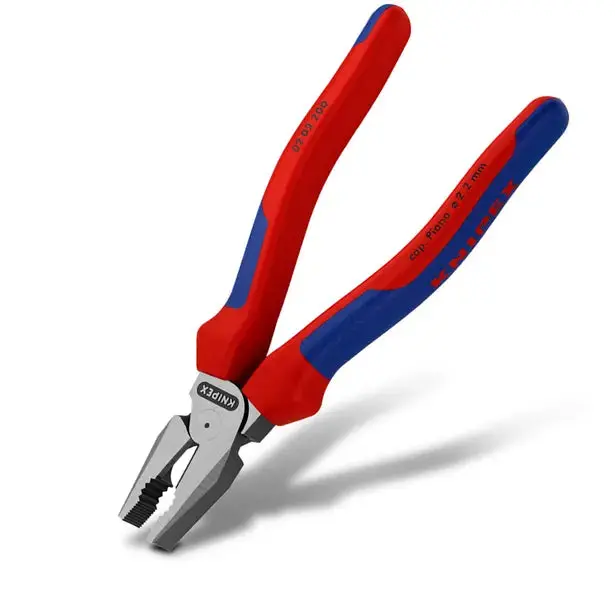 Knipex 200 Mm High-Leverage Combination Pliers (Model 0202200Sb) 1