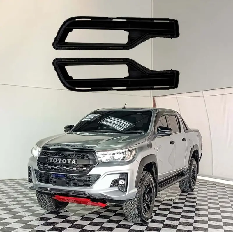 Lower Grille Plate Bracket For Toyota Hilux Rocco (2021–2024) 1