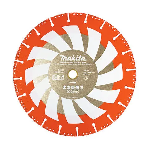 Makita 302Mm Vacuum-Brazed Rescue Diamond Blade – High-Strength Cutting (B-55332) 1