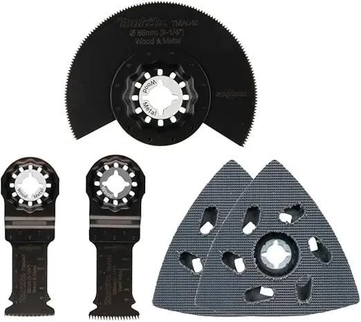 Makita 5-Piece Carpentry Multitool Blade Set B-67511 1