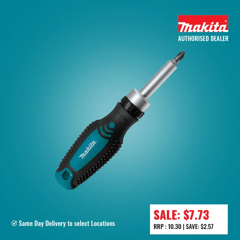 Makita D-58833 Ratchet Screwdriver Handle – Ergonomic Manual Drive 1