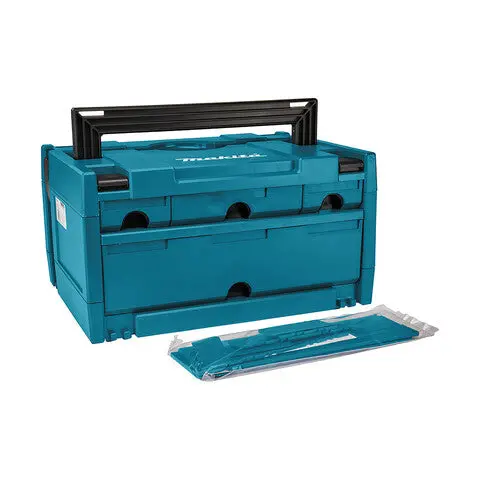 Makita Makpac 3-Drawer Bit Box – Compact 4-Slot Design (P-84311) 1