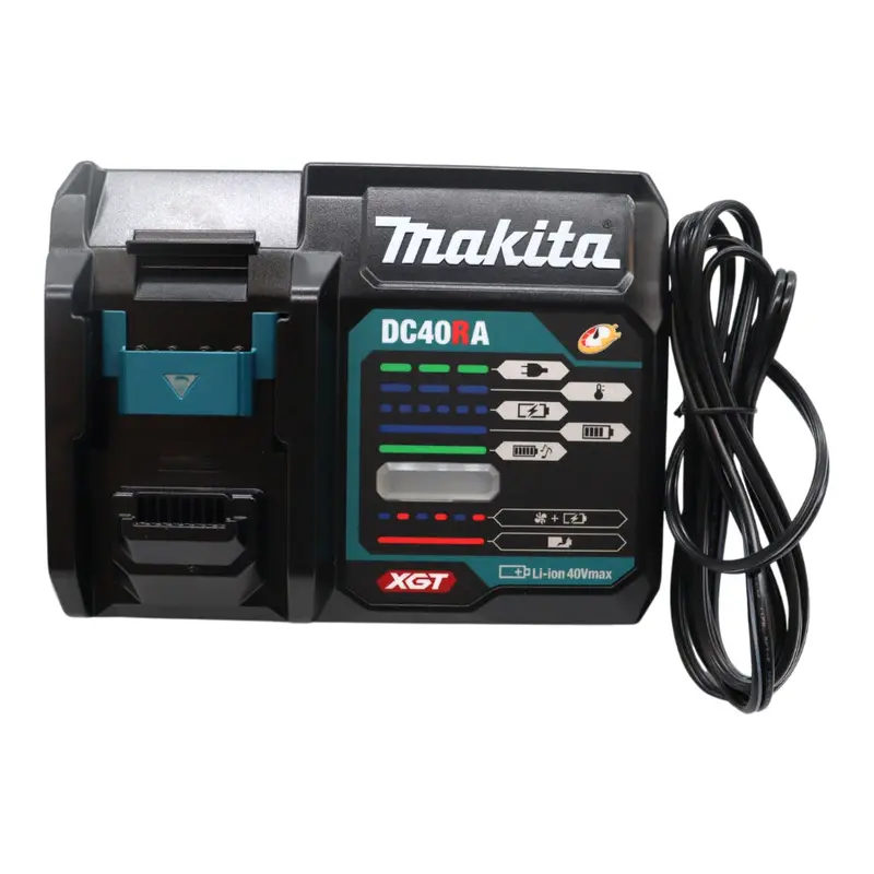 Makita Xgt Dc40Rc 40V Max Fast Charger – Intelligent Cooling Fan & Led Indicator For Efficient Xgt Battery Charging 1