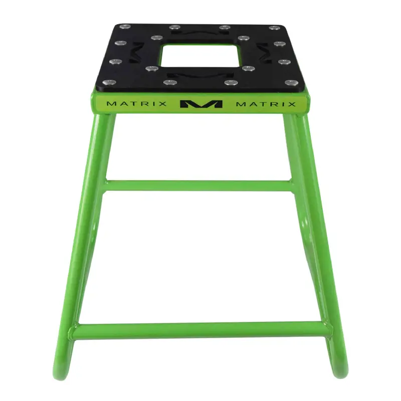 Matrix Concepts C1 Green Steel Motorcycle Stand – 300 Lb Dirt Bike Lift, Rugged Carbon Steel Construction With Grip Surface 1