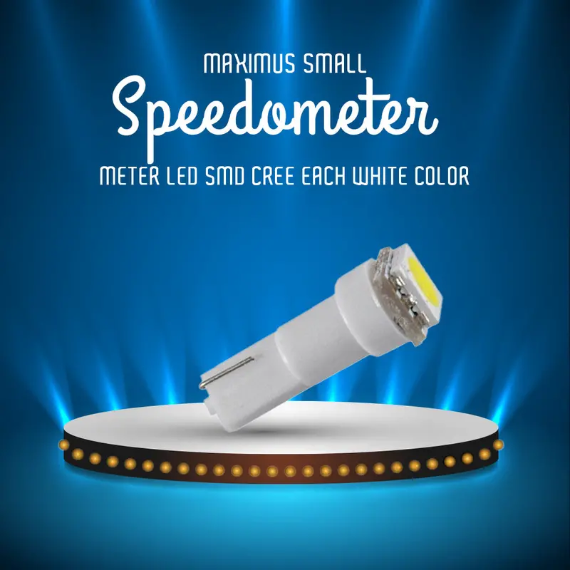 Maximus Compact Led Speedometer Display – Smd Cree White Digital Gauge 1