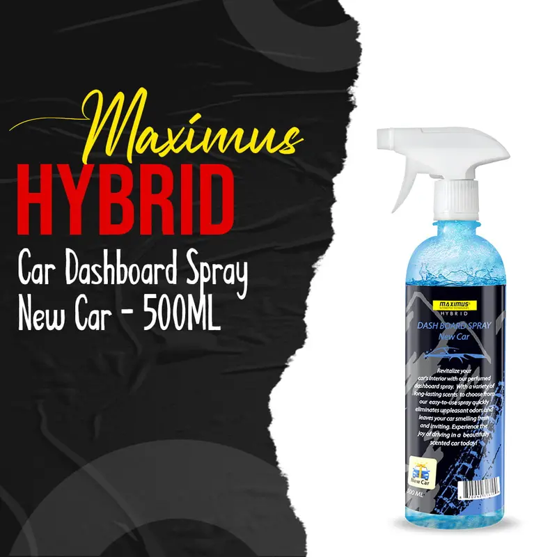 Maximus Hybrid Dashboard Spray – New Car Scent, 500 Ml 1