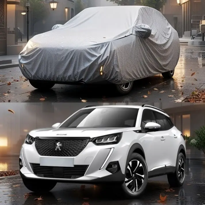Maximus Non-Woven Indoor Car Cover For Peugeot 2008 (2019–2025) – Scratch & Water Resistant 1