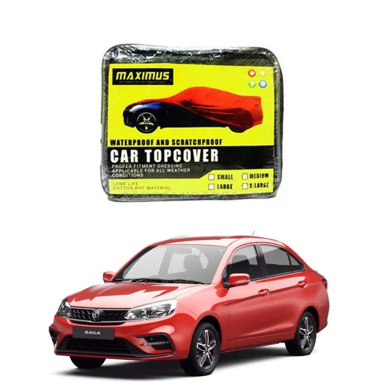 Maximus Non-Woven Indoor Car Cover For Proton Saga (2021–2025) – Scratch & Water Resistant 1