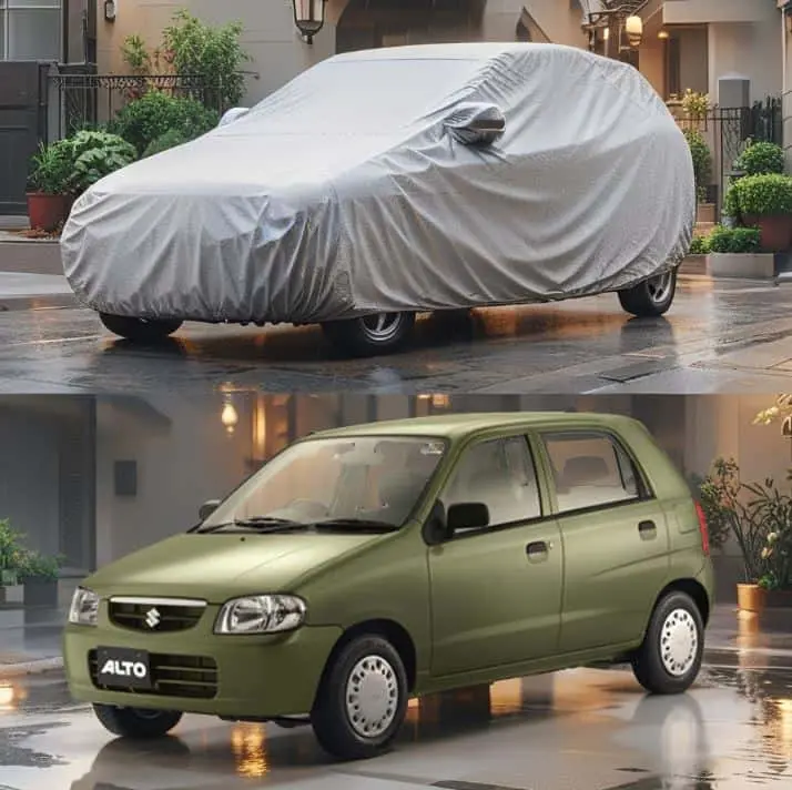 Maximus Non-Woven Indoor Car Cover For Suzuki Alto (2000–2012) – Scratch & Water Resistant 1