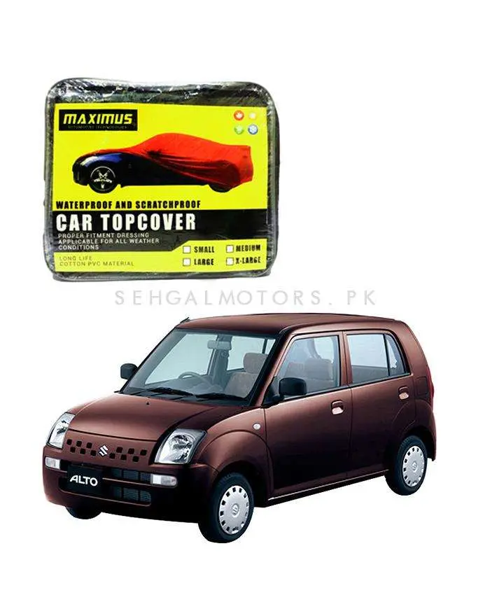 Maximus Non-Woven Indoor Car Cover For Suzuki Alto (2004–2009) – Scratch & Water Resistant 1