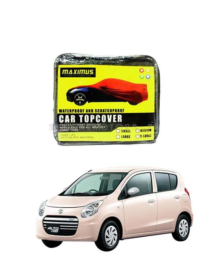 Maximus Non-Woven Indoor Car Cover For Suzuki Alto Eco (2011–2014) – Scratch & Water Resistant 1