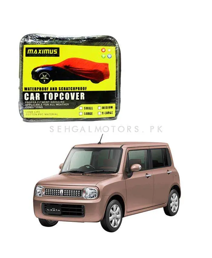 Maximus Non-Woven Indoor Car Cover For Suzuki Alto Lapin (2008–2014) – Scratch & Water Resistant 1