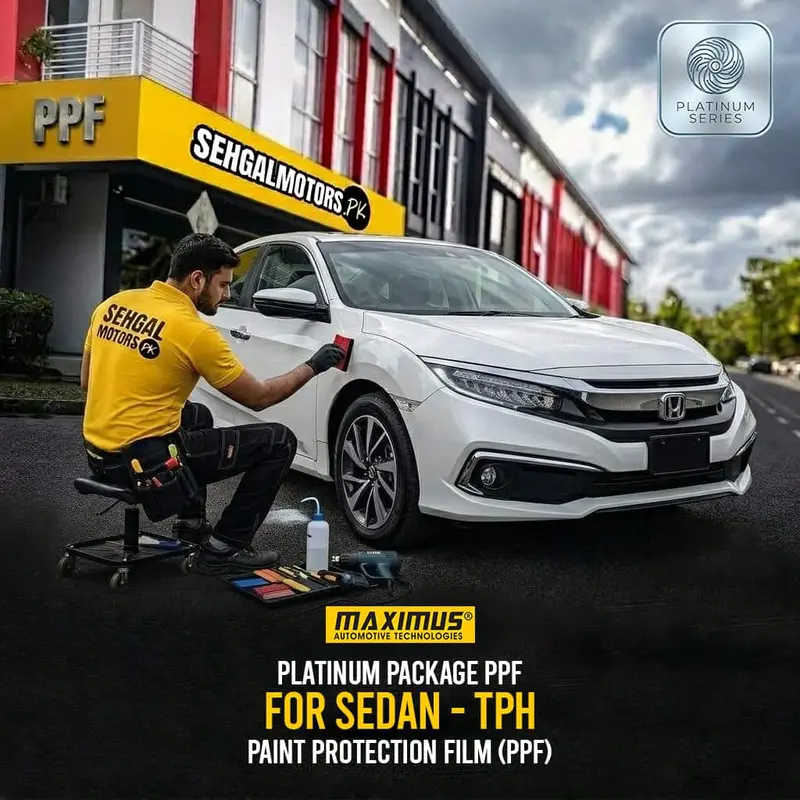 Maximus Platinum Ppf Kit For Sedans – Tph Film, 45% Reflectivity 1