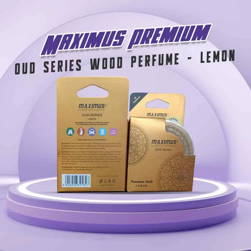 Maximus Premium Oud Series Fragrance – Lemon Scent 1