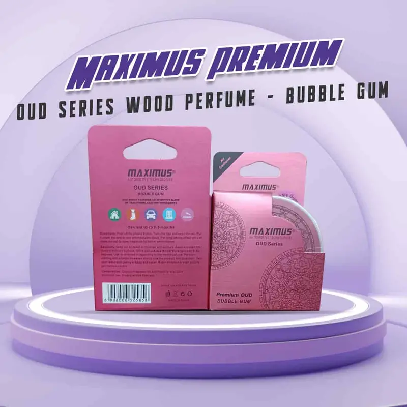 Maximus Premium Oud Wood Fragrance With Bubble Gum Accents 1