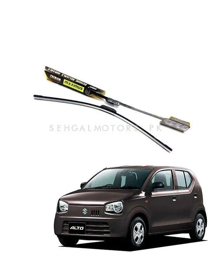 Maximus Premium Silicone Wiper Blades For Suzuki Alto (2018–2025) 1