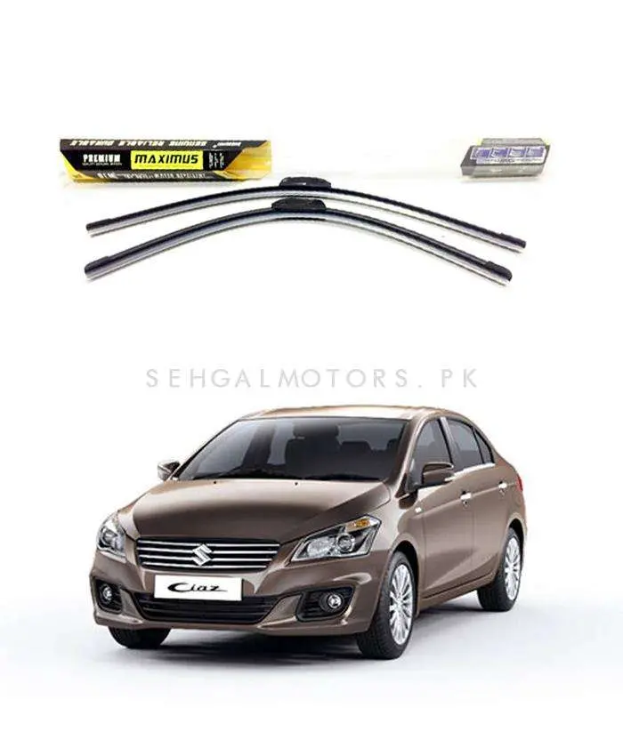 Maximus Premium Silicone Wiper Blades For Suzuki Ciaz (2017–2021) 1