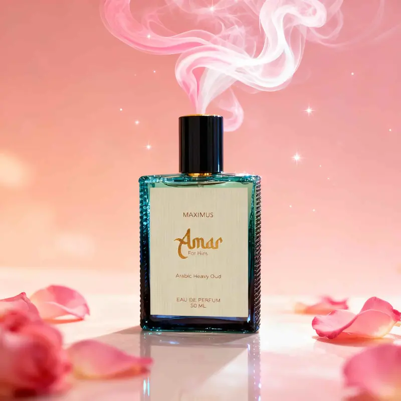 Maximus Scents Amar For Men – 50 Ml Eau De Parfum: Intense Arabic Oud Composition 1