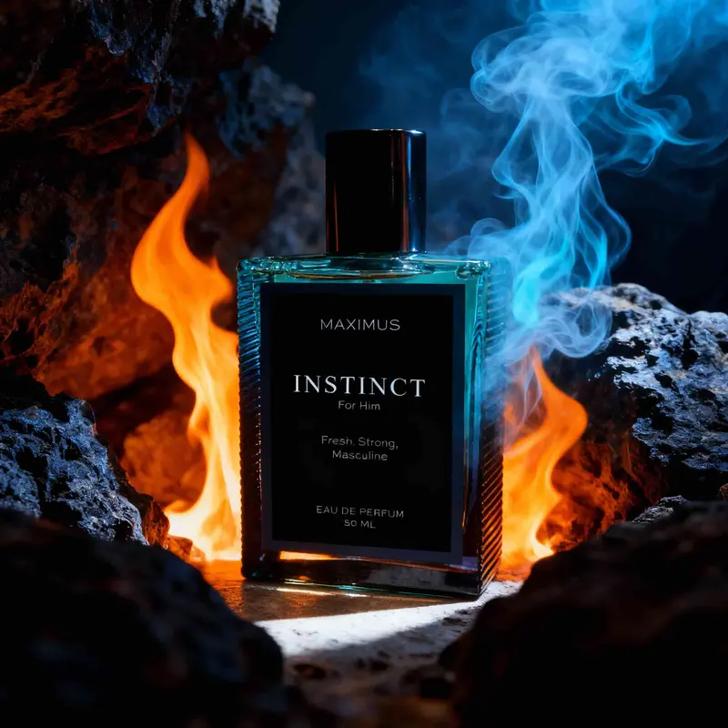 Maximus Scents Instinct For Men – 50 Ml Eau De Parfum: Bold Fresh-Masculine Signature Scent 1