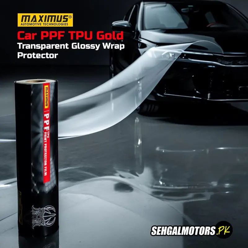 Maximus Tpu Gloss Paint Protection Film – Gold Finish, 1.52M × 15M Roll 1